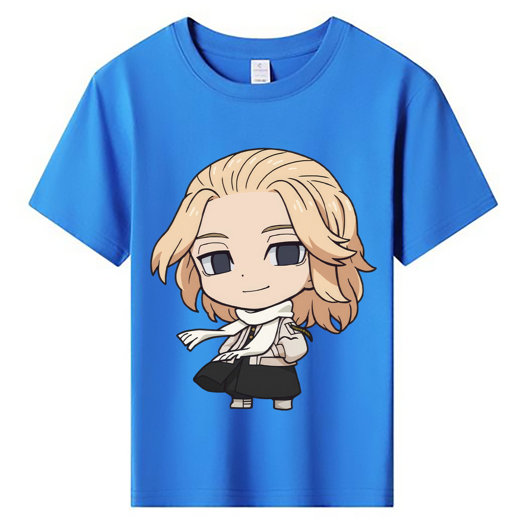 （画像用） 東京リベンジャーズ Tokyo Revengers 綿100％キッズTシャツ（フロントプリント）